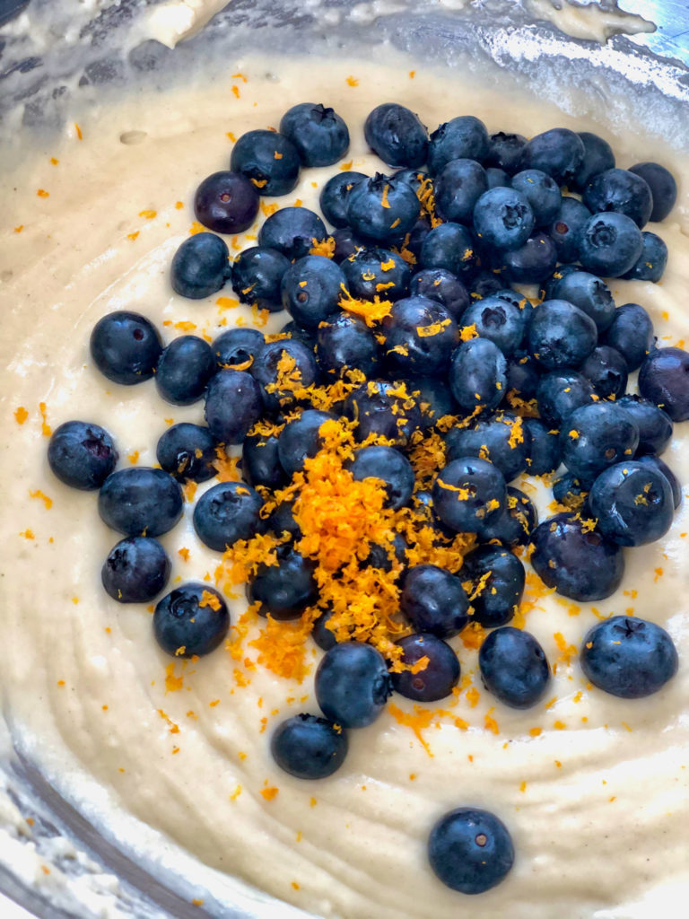 Blueberries and Orange Zest