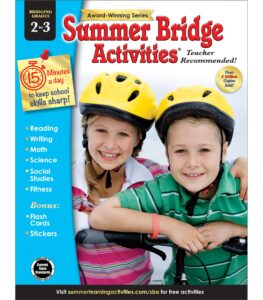 Summer Bridge Activities Second to Third Grade for preventing summer learning loss