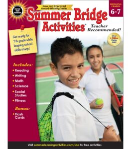 Summer Bridge Activities Sixth to Seventh Grade for preventing summer learning loss