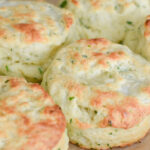 Goat Cheese and Chive Flaky Biscuits