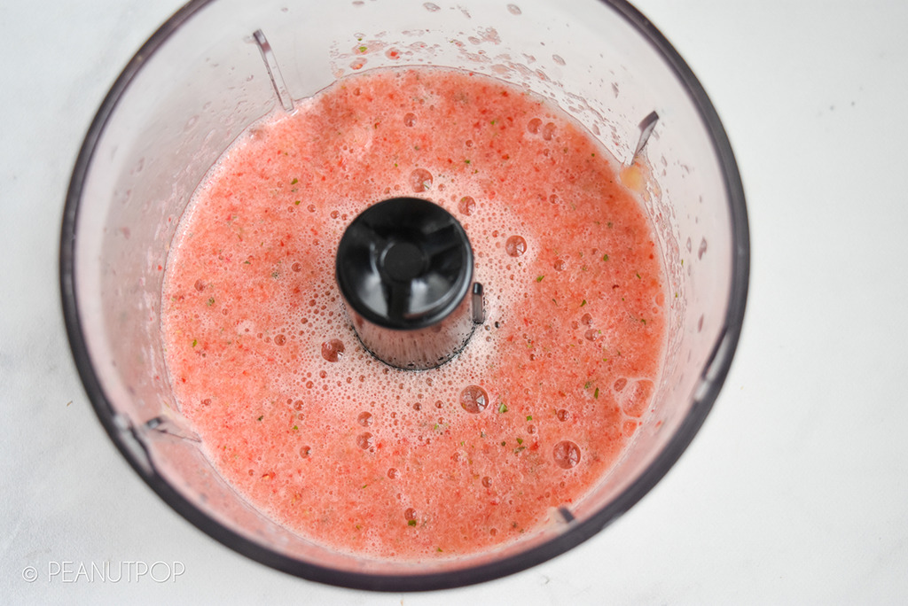 Strawberry Pineapple Basil Frozen Refreshing Fruit Popsicles