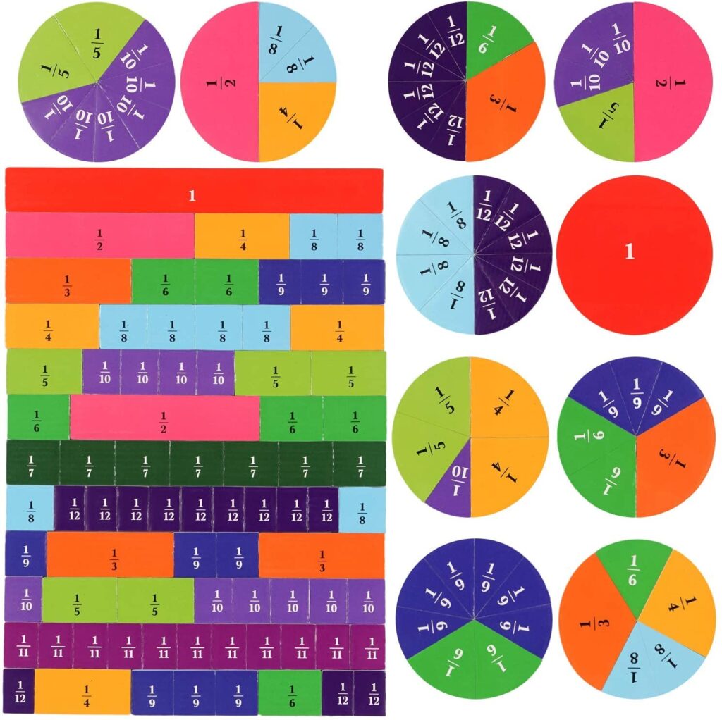Simply Magic magnetic fraction tiles
