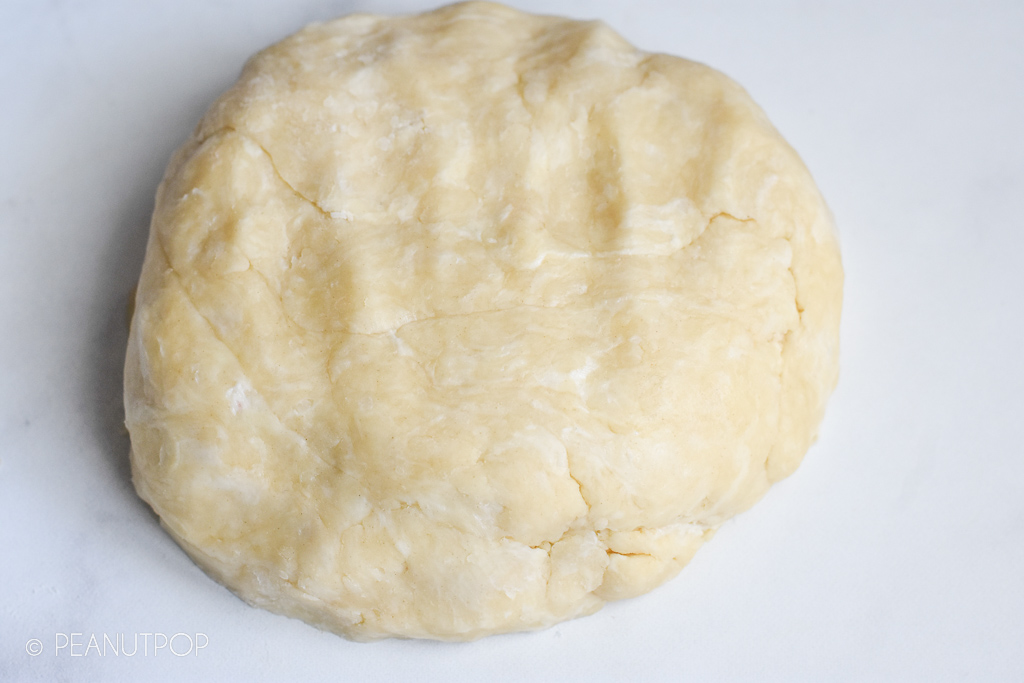 Galette Dough: flour, butter, salt, water