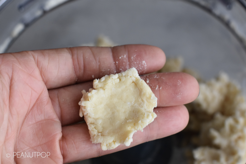 Galette Dough: flour, butter, salt, water