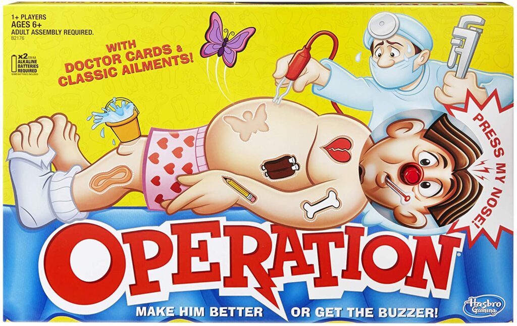 Hasbro Classic Operation Game  - PeanutPop Holiday Gift Guide 