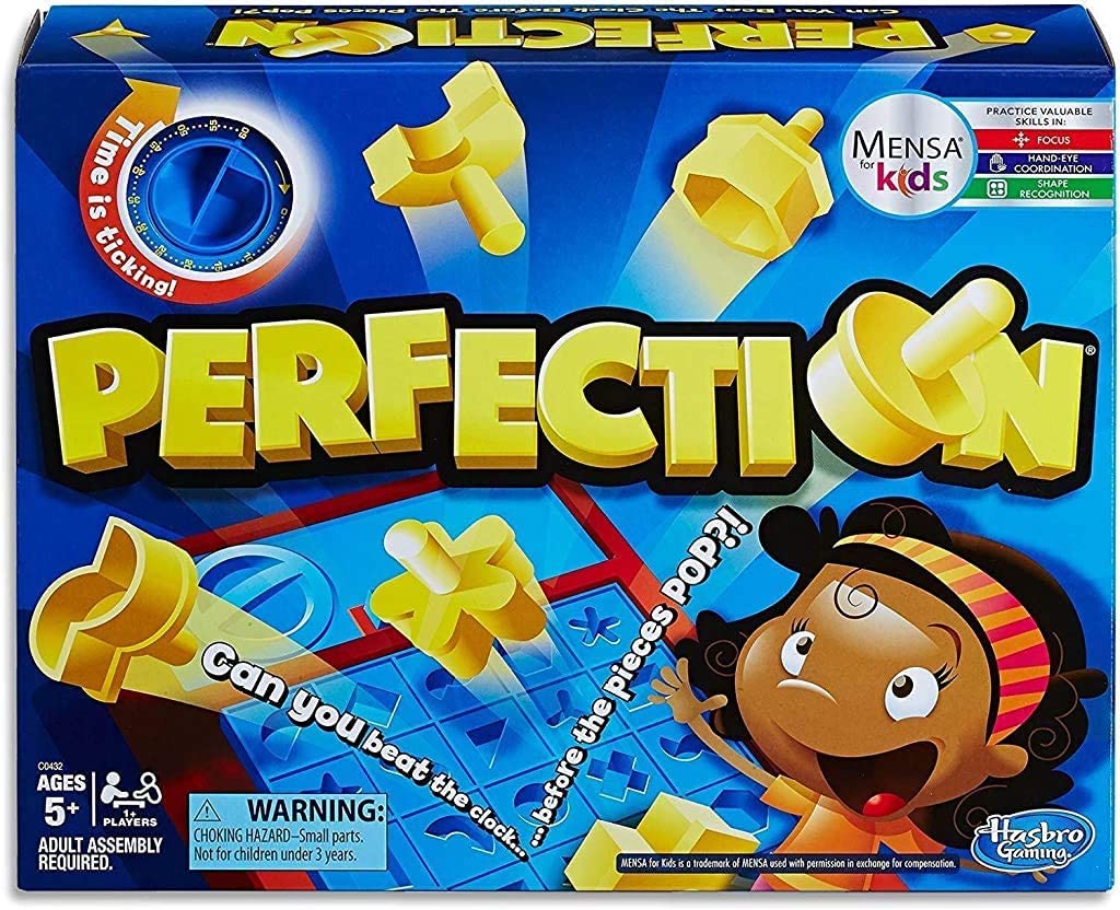 Hasbro Perfection Game  - PeanutPop Holiday Gift Guide 