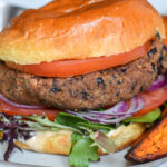 Easy Black Bean Burger Gluten Free, Dairy Free, and Vegan